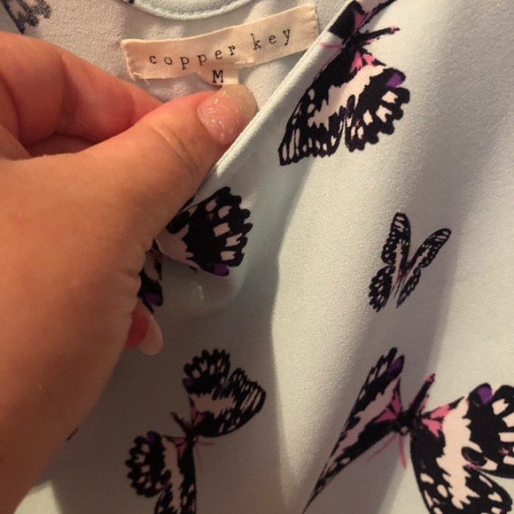 Girls butterfly top - Picture 5 of 5